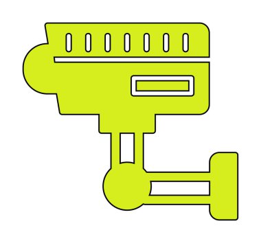 ccTV kamerasının vektör illüstrasyonu 