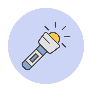 Flashlight icon vector illustration design                       