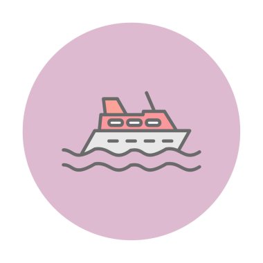 Gezinti. Web simgesi basit illüstrasyon 