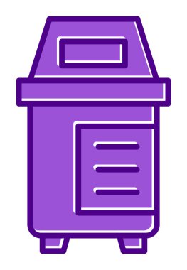 Bağış Kutusu vektör simgesi