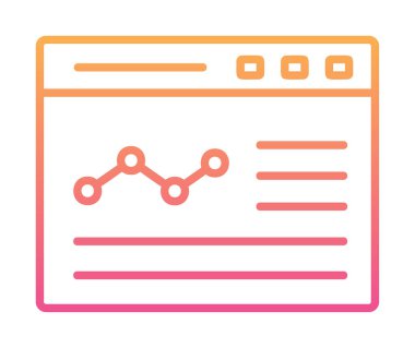 izole edilmiş grafik vektörlü iş web sitesi simgesi 