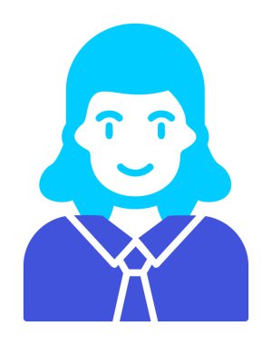 Psikiyatrist simgesi vektör illüstrasyonu