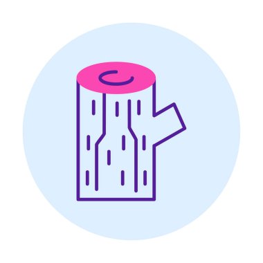 tahta günlük simgesi, vektör illüstrasyonu 