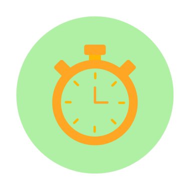 Kronometre basit vektör simgesi