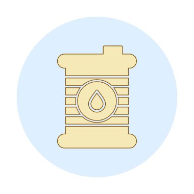 Fıçı ikonu. Vektör İllüstrasyonu