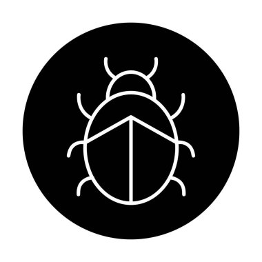  Basit Uğurböceği vektör çizimi