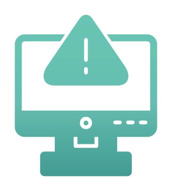 Hata imza simgesi vektör illüstrasyonu