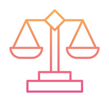 soyut adalet ölçeği resimleme