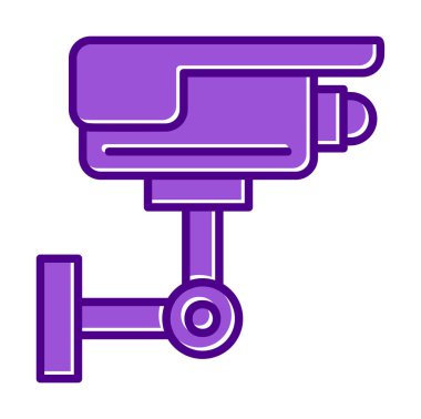 ccTV kamerasının vektör illüstrasyonu 