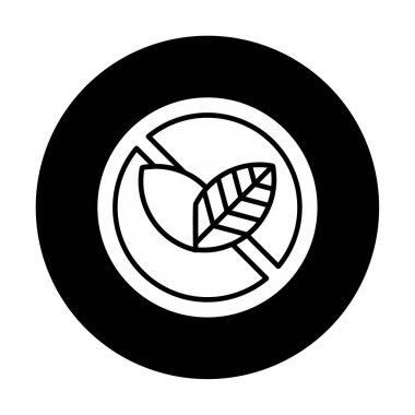 Tütün Günü vektör illüstrasyonu yok, dumanı tüten renk çizgisi simgesi yok 