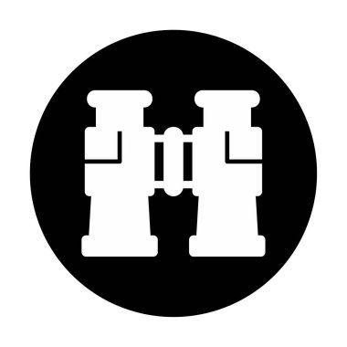 binoküler ikon vektör çizimi