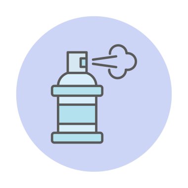 Boya spreyi simgesi, vektör illüstrasyonu 