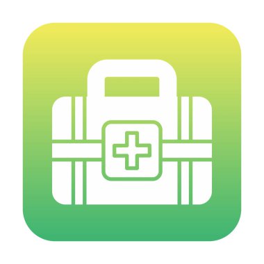 İlk yardım kiti vektör illüstrasyonu