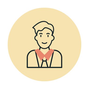 Vergi Denetleme Simgesi Vektör İllüstrasyonu