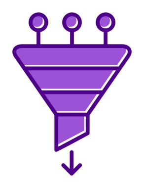 Huni vektör illüstrasyon tasarımının düz simgesi