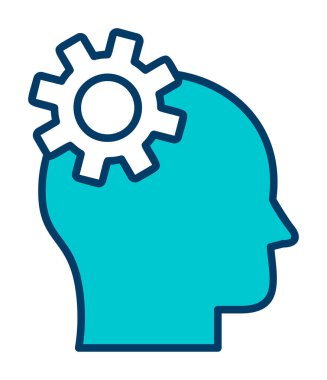 Basit düz vites vektör çizimi