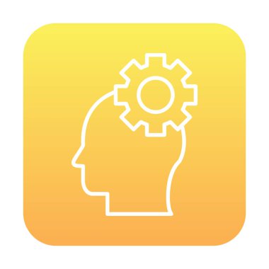 Yaratıcı süreç simgesi, vektör illüstrasyonu                       