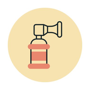 Air Horn simgesinin vektör illüstrasyonu