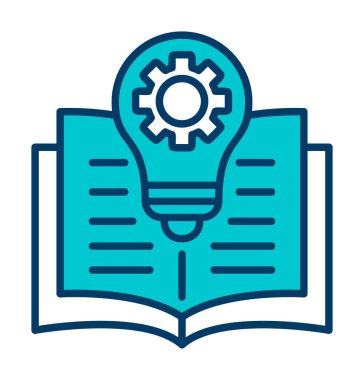 Genel Bilgi web simgesi, eğitim öğrenme kavramı                      