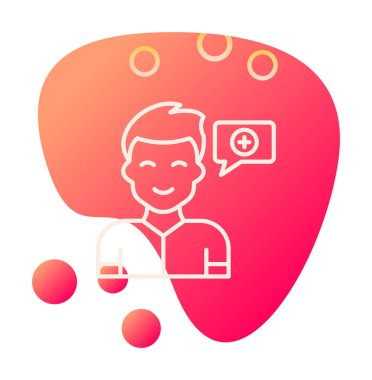 Pozitif Düşünce konsepti vektör illüstrasyonu