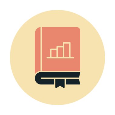 Çizelge simgesi, vektör illüstrasyonu   