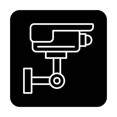 ccTV kamerasının vektör illüstrasyonu 