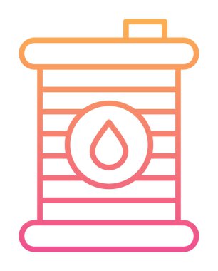 Fıçı ikonu. Vektör İllüstrasyonu