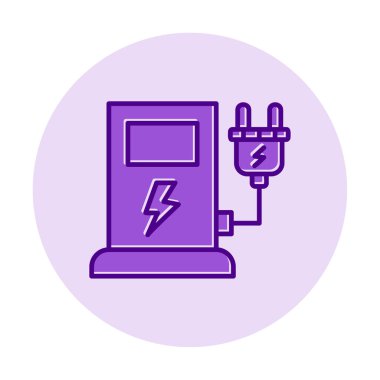 İstasyon simgesi tasarımı, vektör illüstrasyonu yükleniyor