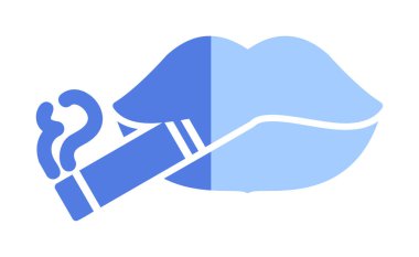  Sigara ikonu vektör illüstrasyon tasarımı