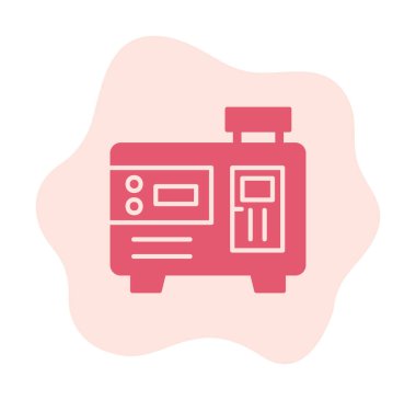 Elektrik jeneratörü satır simgesi biçimi