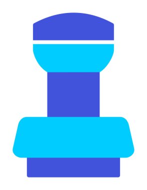 Dolu taslak biçiminde damgalama simgesi