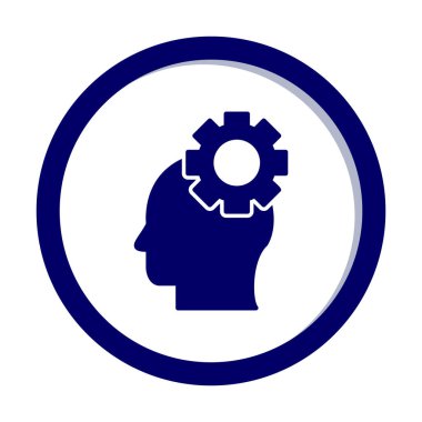 Yaratıcı süreç simgesi, vektör illüstrasyonu                       