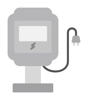 İstasyon simgesi tasarımı, vektör illüstrasyonu yükleniyor