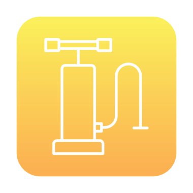 Hava Pompası ağ ikonu vektör illüstrasyonu