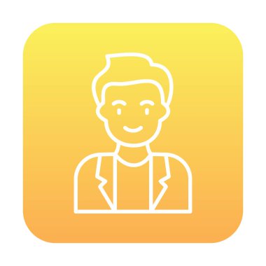 Dişçi web simgesi, vektör illüstrasyonu