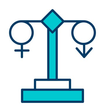 Cinsiyet eşitliği simgesi simgesi