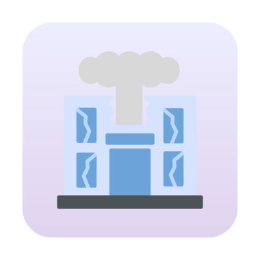 Savaş Yıkım konsepti vektör çizimi