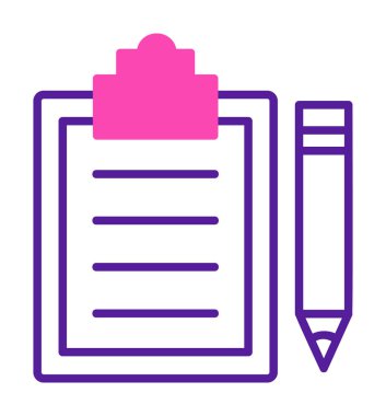 Pano simgesi, vektör illüstrasyonu basit tasarım