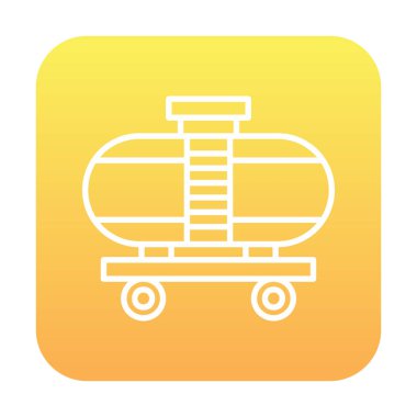 Tren, vagon nakliye ikonları. Kargo için lojistik resimler