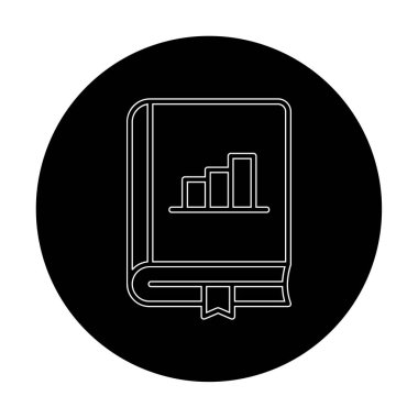 Çizelge simgesi, vektör illüstrasyonu   