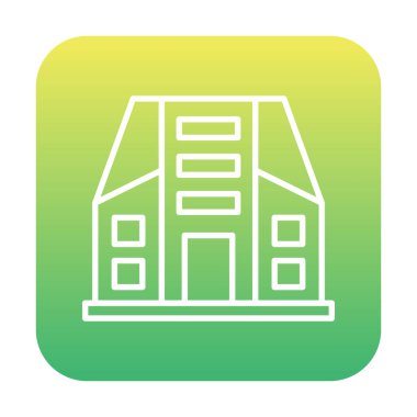 Şehir İnşa Ağı simgesi, vektör illüstrasyonu