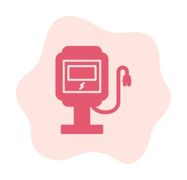 İstasyon simgesi tasarımı, vektör illüstrasyonu yükleniyor