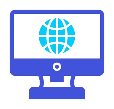 Internet bağlantısı simgesini vektör çizim