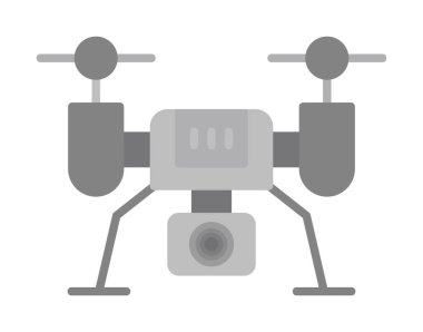 İHA simgesi, vektör illüstrasyonu  