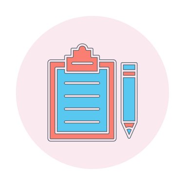 Pano simgesi, vektör illüstrasyonu basit tasarım