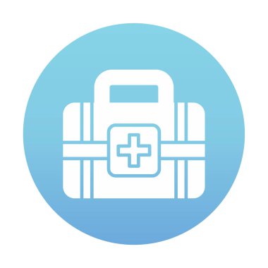 İlk yardım kiti vektör illüstrasyonu