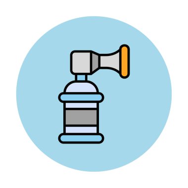 Air Horn simgesinin vektör illüstrasyonu
