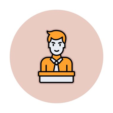 ana bilgisayar simgesi vektör çizimi