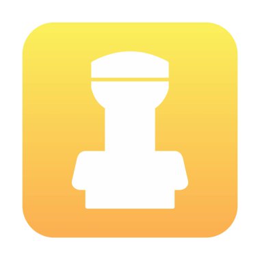 Dolu taslak biçiminde damgalama simgesi