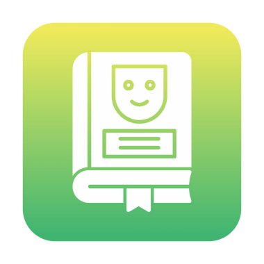 Çizgi Roman simgesi, vektör illüstrasyonu  